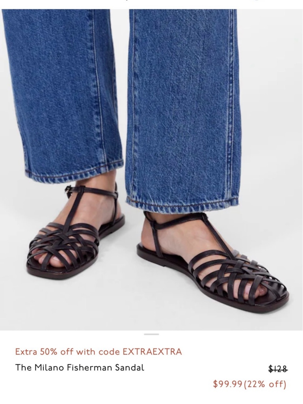 Milano Fisherman Sandal - Carob